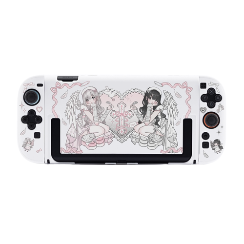 可露露原创switch2保护套任天堂ns2游戏机配件分体壳可插底座硬壳