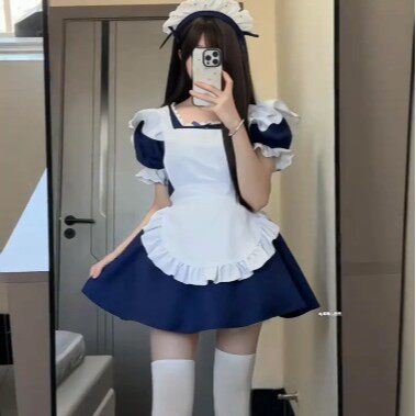 日系内衣情趣天使女仆可爱软妹少女cos女佣装洛丽塔lolita连衣裙