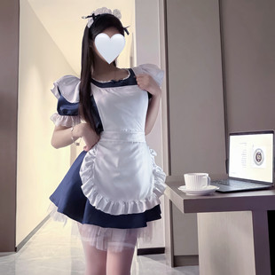 海盐甜心*日系可爱天使女仆装cos服软萌少女Lolita情趣短连衣裙