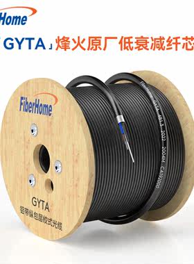 24芯室外光缆铠装万兆多模光纤24芯户外国标GYTA-24A1a-OM4