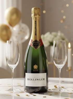 【法国进口】Bollinger堡林爵特酿香槟 高端庆典婚宴葡萄酒送礼