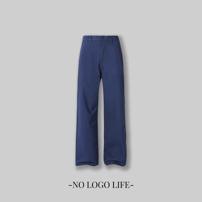 NOLOGO法工复古工装裤