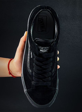 极帝万斯Wtaps联名og style 36黑武士低帮男女板鞋百搭复古休闲鞋