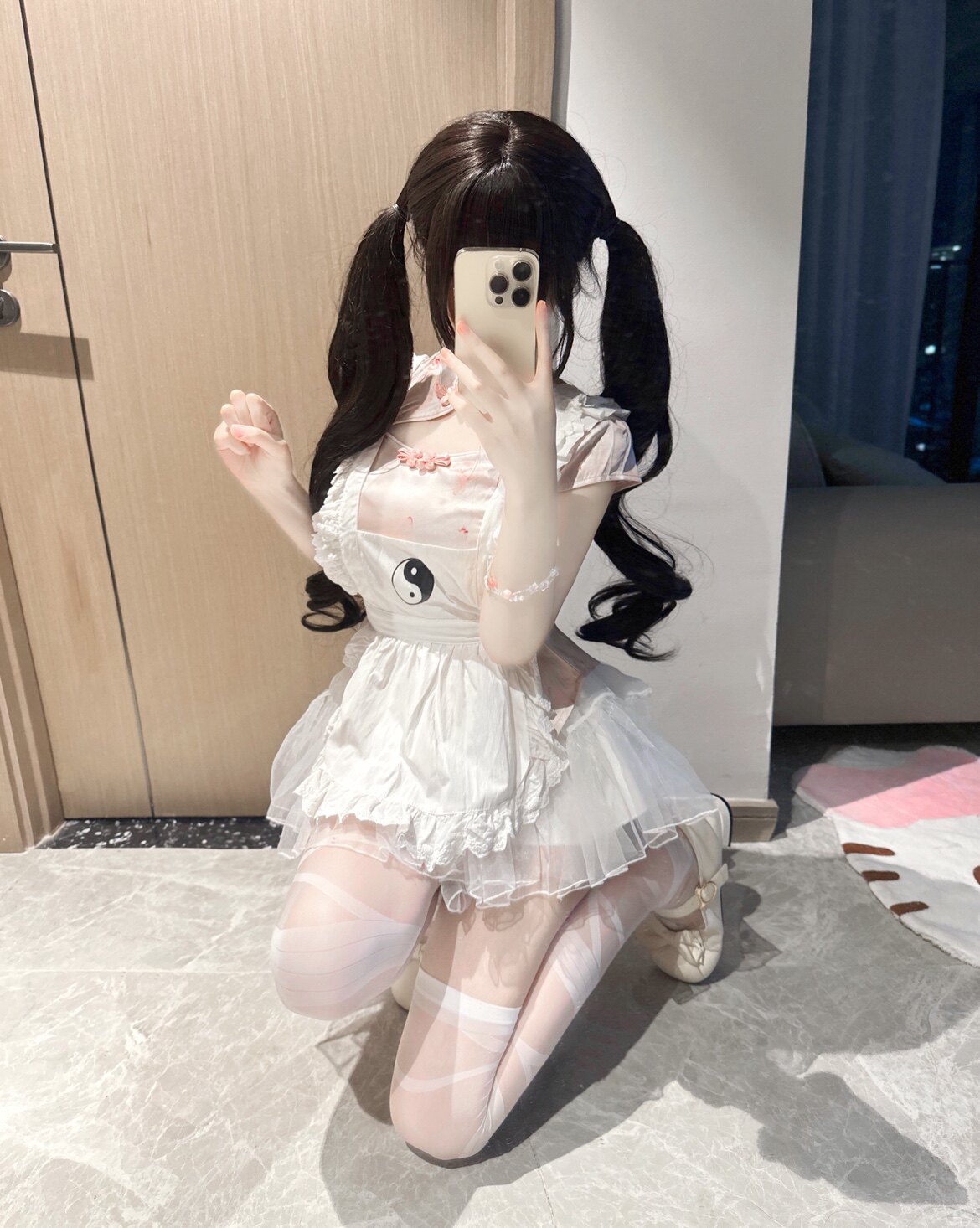 原创中华风旗袍lolita洛丽塔夏季礼服裙子公主风情人节轻奢国风