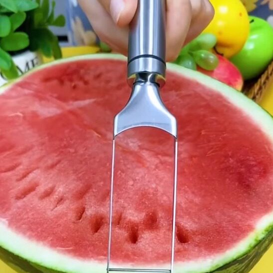 切西瓜神器家用切分器省力不脏手切西瓜如切豆腐高效分块神器