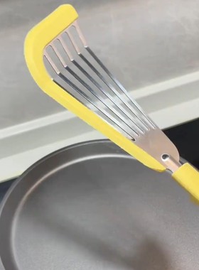 铲夹矽胶易清洗厨房煎铲锅铲蝴蝶铲家用厨具不沾锅煎牛扒漏铲煎鱼