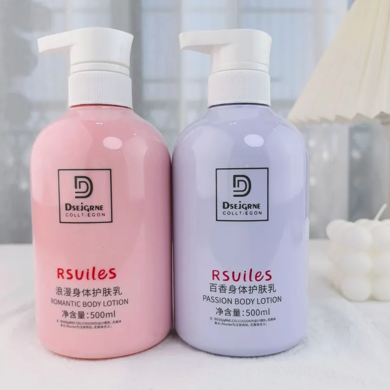 香港科士威浪漫香水持久身体乳按压大瓶润肤露保湿滋润乳液500ml
