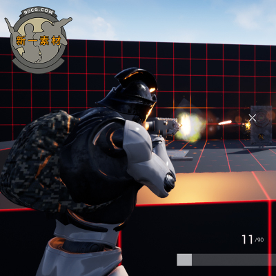 UE4蓝图 Advanced Inventory And Weapon System 游戏背包武器