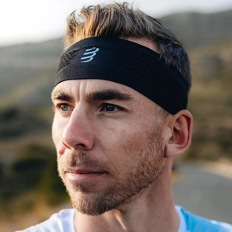 compressport开关头带速干运动发带CS跑步瑜伽吸汗止汗头巾儿童秋