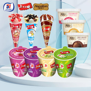 五丰上口爱奶昔杯冰淇淋雪糕甜筒拿破仑高端冰糕冷饮经典牛奶香草