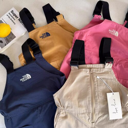 2026新款儿童背带短裤夏季男女童日系潮牌宝宝工装短裤洋气五分裤