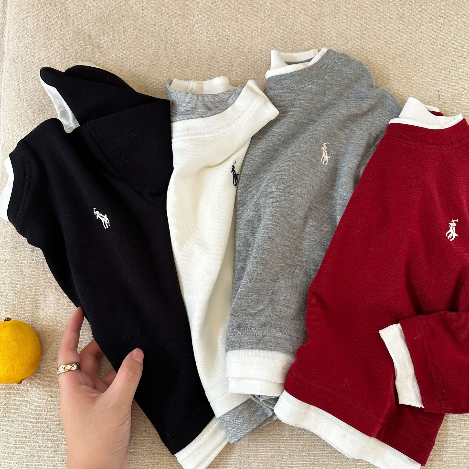 潮童 宝宝上衣 儿童上衣  痞帅炸街款2025秋冬儿童打底衫