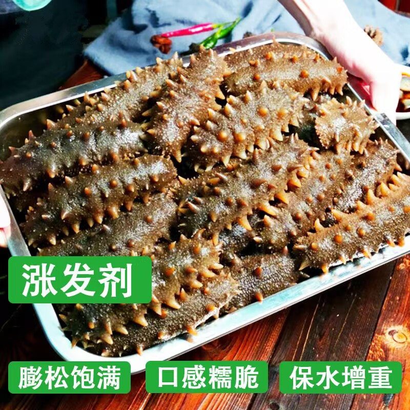 食品级涨发剂海参鱼皮鱼肚干鱿鱼贝类茄参水发剂不干缩增加产量