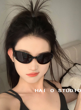 2024新款gm墨镜骑行黑色防风网红款方圆脸显瘦欧美个性大框太阳镜