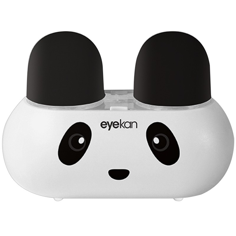 eyekan隐形眼镜清洗器兔兔可爱电动美瞳盒子自动超声波冲洗机仪器