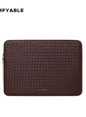 Comfyable电脑内胆包编织款适用苹果MacBookAir/Pro13-14英寸M5保护套通勤高级 棕色