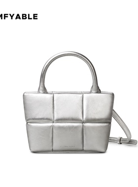 Comfyable手机包迷你小包斜挎收纳包手腕手拎包女磁吸时尚小众银