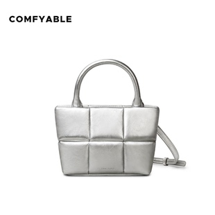 Comfyable手机包迷你小包斜挎收纳包手腕手拎包女磁吸时尚小众银