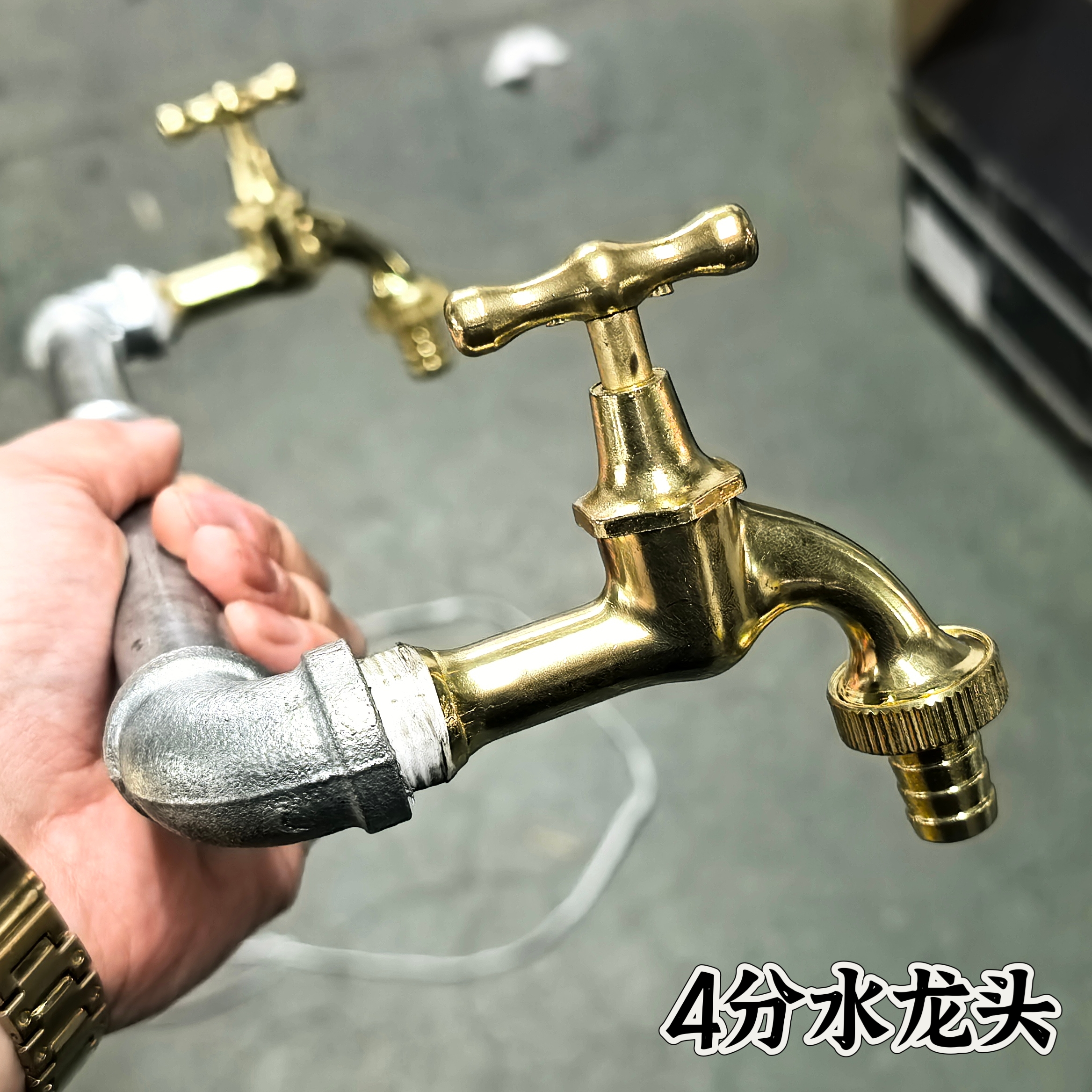 锌合金老式自来水家用水龙头