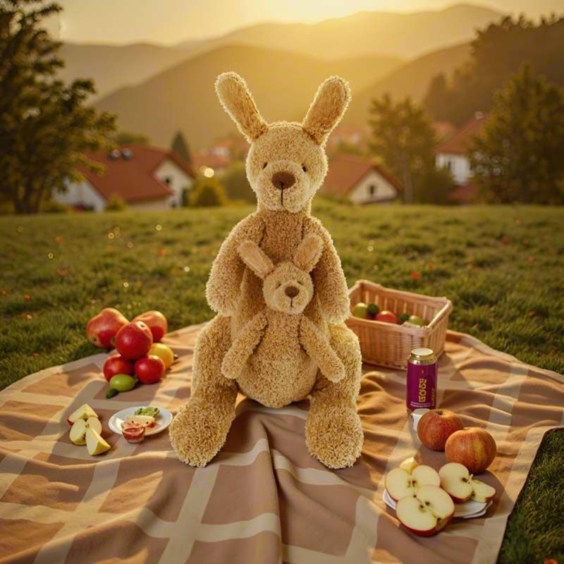 荷兰HappyHorse奇克袋鼠毛绒玩具玩偶公仔布娃娃女生可爱节日礼品,玩具/童车/益智/积木/模型,毛绒/玩偶/公仔/布艺类玩具,淘宝优惠券,粉丝福利购,淘宝优惠卷