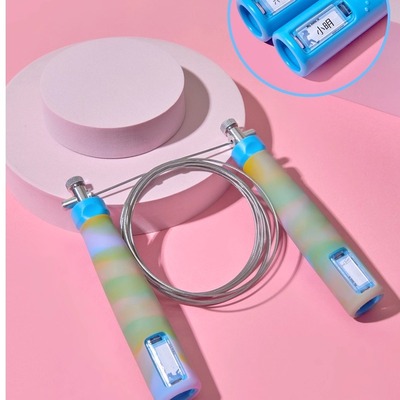 龙花牌301A三轴承超快速度竞技比赛首选包邮送2条绳体1.2mm/1.5mm