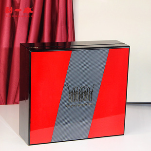 利一本虫草包装盒高档冬虫夏草礼品盒空盒油漆木盒干虫草礼盒定制