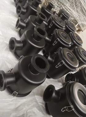 气泵/风泵真空泵过滤器配件普旭/贝克/不锈钢/定制ISO100法兰盘