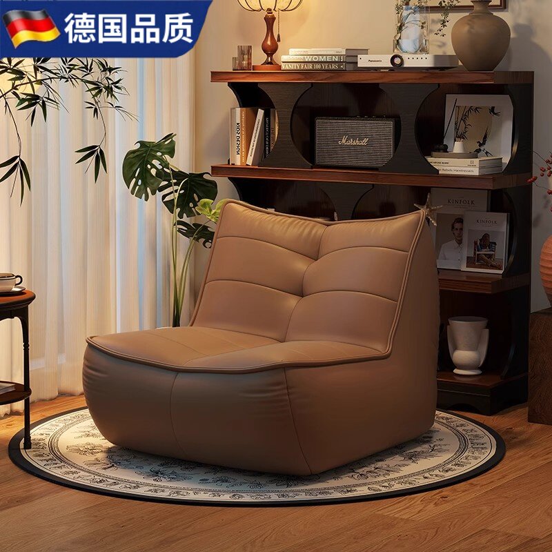 德国进口中古风猫抓皮懒人沙发椅