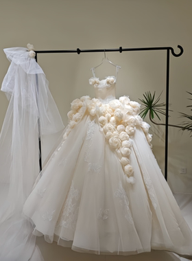 黑色落地婚纱展示架高档头纱架子