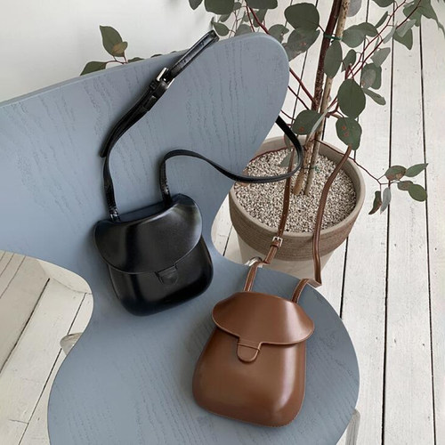 韩国小包女百搭ins马鞍时尚