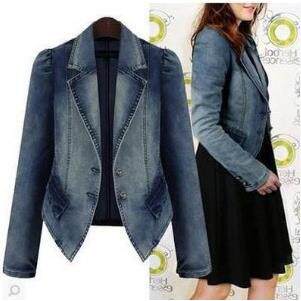 Cowboy jacket, women's short jacket, top