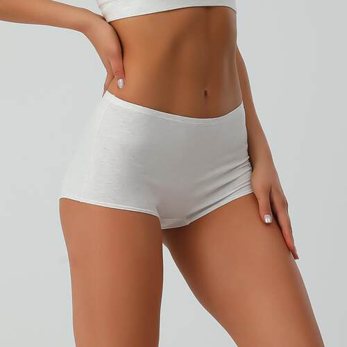 Large size underwear, women's high waisted four cornered