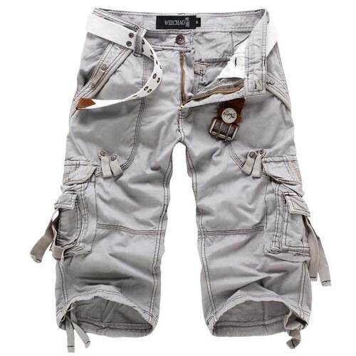 Pocket workwear, cropped pants for men, cropped pants for