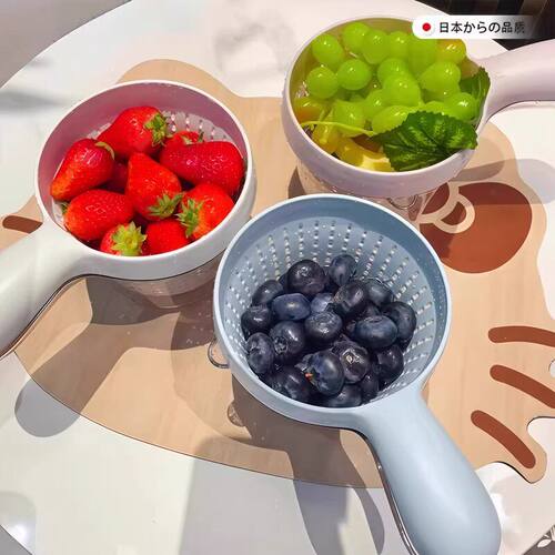 新款双层沥水篮厨房洗水