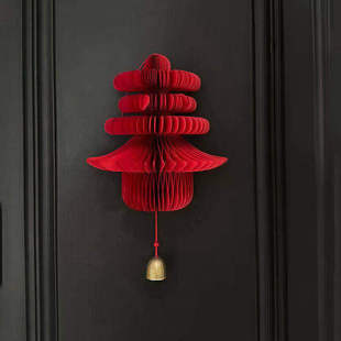 新年装饰挂件春字灯笼2026马年春节元旦挂饰氛围摆件电视背景挂件