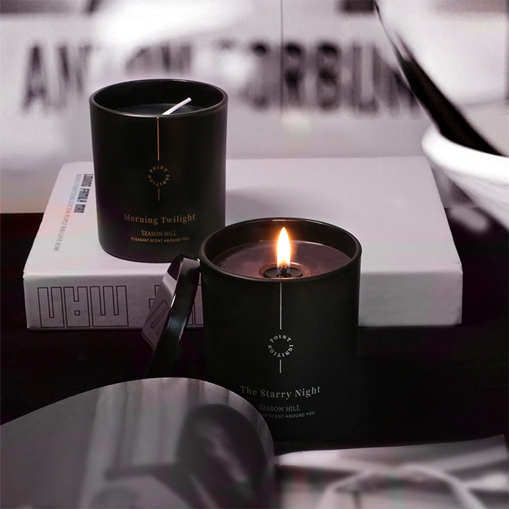跨境家用伴手礼香薰蜡烛大豆蜡熏香室内香氛小众持久留香
