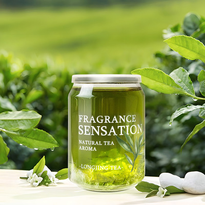 茶香车载香薰摆件汽车固体香膏除味无酒精香氛车用祛味空气