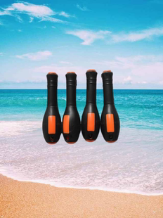 油锯锉刀专用手柄手雷型锉刀握把塑料圆孔4.0 4.8mm孔径双色手柄