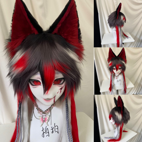 Kig系兽头成品福瑞furry兽装现货掉落—可来图定做【24小时内发货