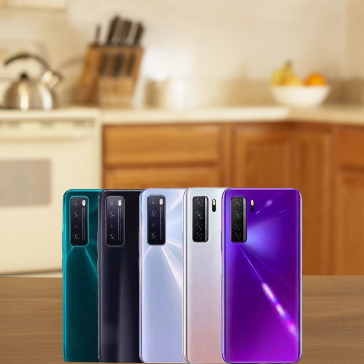 适用华为nova7玻璃后盖华为nova7pro机后壳替换原装维修电池盖