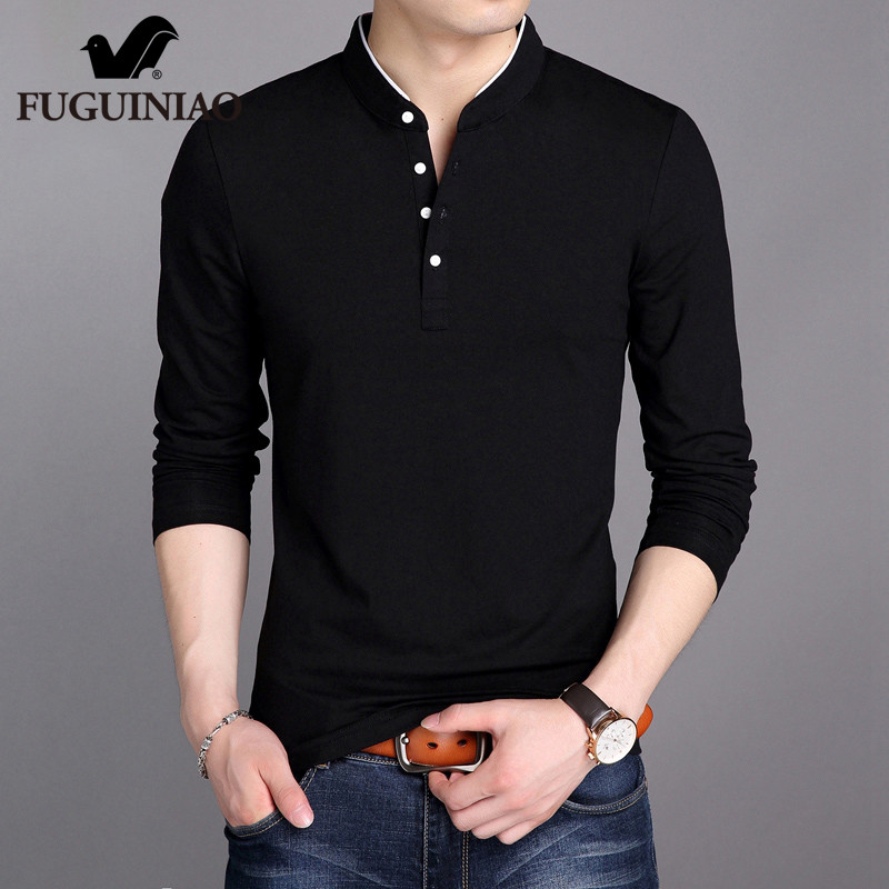 富贵鸟长袖t恤男士卫衣春秋季潮