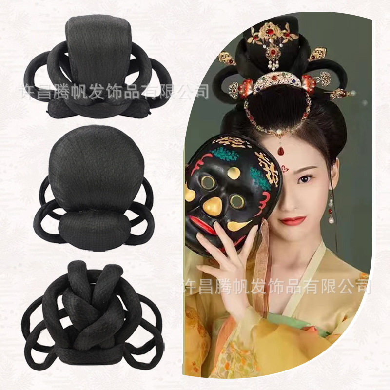 富贵贵妃造型发包垫发发排全套
