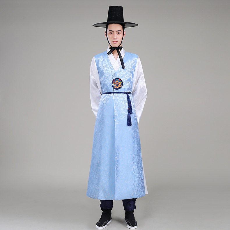 韩国韩服男士传统宫廷官服古装