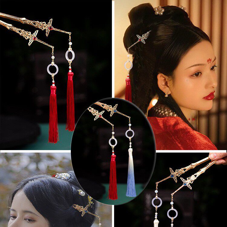好货汉服头饰宝剑发簪女中式个性