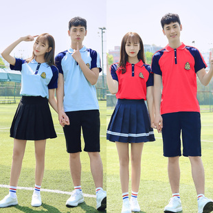 班服夏季套装初中高中学生英伦学院风校服韩版jk制服女毕业照服装