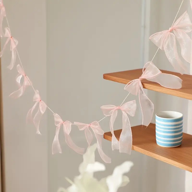 热卖6cm鱼尾纱蝴蝶结拉花拉条公主房生日布置装饰装扮摄影道具,节庆用品/礼品,圣诞装饰品,淘宝优惠券,粉丝福利购,淘宝优惠卷