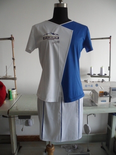 秋季卖场商场酒水牛奶休闲食品员工导购工服促销员营销工作服订制