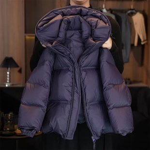 女童羽绒服冬季2025新款洋气儿童时髦韩版连帽外套小女孩冬装衣服