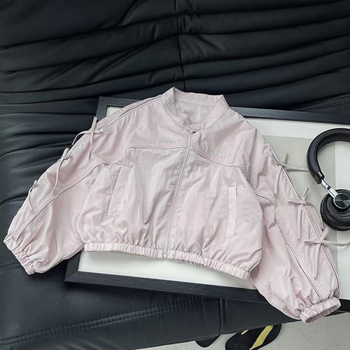 女童外套2026新款夏装洋气儿童防晒衣网红蝴蝶上衣女孩春款夹克潮