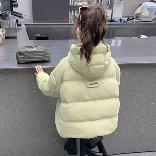 女童羽绒服2026新款冬装儿童网红洋气90白鸭绒加厚保暖外套女孩潮